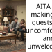 AITA for making our guests feel uncomfortable and unwelcomed?