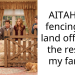 AITAH for fencing my land off from the rest of my family