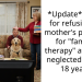 *Update* AITAH for refusing my mother’s proposal for “family’s therapy” after she neglected me for 18 years?