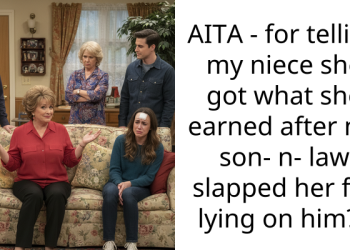 AITA – for telling my niece she got what she earned after my son- n- law slapped her for lying on him?.
