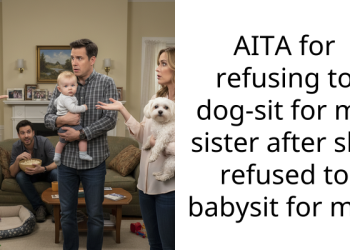 AITA for refusing to dog-sit for my sister after she refused to babysit for me?