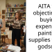 AITA for objecting to buying expensive painting supplies for my godson?