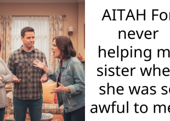 AITAH For never helping my sister when she was so awful to me?
