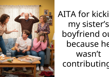 AITA for kicking my sister’s boyfriend out because he wasn’t contributing?