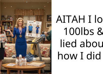 AITAH I lost 100lbs & lied about how I did it