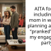 AITA for not including my mom in wedding planning after she “pranked” me at my engagement party?