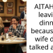 AITAH for leaving dinner because my wife dirty talked a man