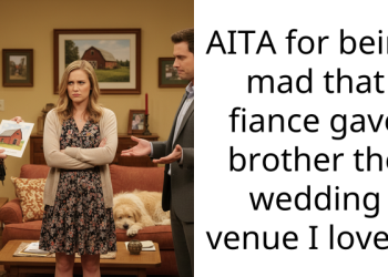 AITA for being mad that fiance gave brother the wedding venue I loved?