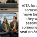 AITA for asking someone to move because they were seating on someone else’s seat on Amtrack?