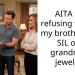 Family Drama Unfolds As Woman Defies Step-Family’s Demands To Surrender Cherished Heirloom To Half-Brother’s Fiancée