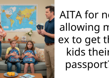 Mother Withholds Children’s Pa*sports Amid Ex’s New Marriage to Wealthier Woman, Redditors Cry Jealousy