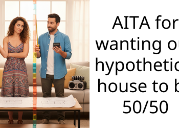 AITA for wanting our hypothetical house to be 50/50