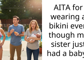 My Sister Begged Me to Cover Up… Because Her Husband Can’t Control Himself