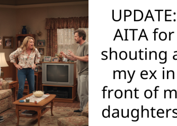 Man Gets Into Heated Argument With His Ex-Wife In Front Of Their Kids, And The Reactions Of These Little Girls Were Totally Heartbreaking