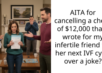 15-Year-Friendship Ends After An Ill-Conceived Infertility “Joke” And A Canceled $12,000 Check