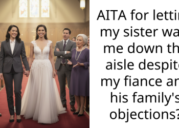 Bride-To-Be Asks If She’s Wrong For Choosing Her Sister To Walk Her Down The Aisle, Despite Fiancé And His Family’s Disapproval
