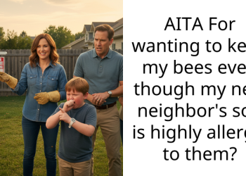 Redditor Gets Backlash After Refusing To Get Rid Of Their Bees Despite Pleas From Their Next-Door Neighbor Whose Son Is Highly Allergic