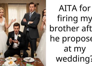 Best Man Uses Wedding Sp*ech Opportunity To Propose To His GF, Loses Brother And Job Because Of It