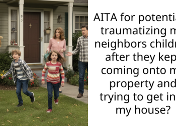 Homeowner Sics Their Large Dogs On Their Neighbor’s Misbehaving Kids After Repeatedly Warning The Mom That Her Children Were Trying To Break Into Their Home
