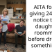 Woman Threatened With Legal Action After Walking In On Her Daughter’s Roommate Making Out With Other Roommate’s BF