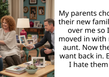 Teen Goes To Live With Aunt Because She Is Neglected By Her Divorced Parents, Snubs Them When They Return Begging