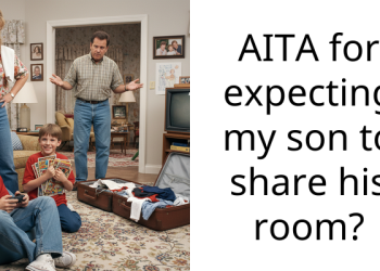 Son Refuses To Share His Room With His Visiting Grandma And Sleep On An Air Mattress Because “She Smells Funny”