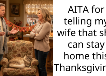 Redditor Told His Wife She Can Stay Home For Thanksgiving Because She Doesn’t Like His Mom’s Cooking