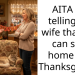 Redditor Told His Wife She Can Stay Home For Thanksgiving Because She Doesn’t Like His Mom’s Cooking
