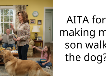 Reddit User Falls Out With Family After He Forces Son To Walk Their Dog