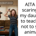 Father Scares His Daughter to Teach Her That Scaring Animals Is Not Good, but His Wife Thinks He Is Childish for Doing So