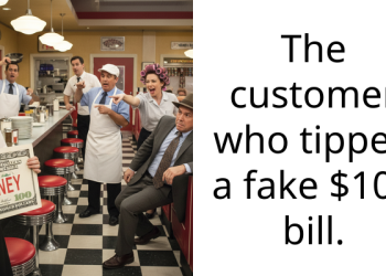 Waiter Tipped With Fake $100 Bill By Customer Who Wants To Impress His Date, Plots Her Petty Revenge Which Left Him Embarra*sed