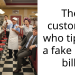 Waiter Tipped With Fake $100 Bill By Customer Who Wants To Impress His Date, Plots Her Petty Revenge Which Left Him Embarra*sed