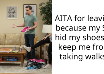 Woman Leaves After Sister-In-Law Hides Her Shoes To Stop Her From Walking