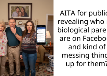 Woman Given Up For Adoption As A Baby Calls Out Biological Parents In A Family Photo On Their Church Facebook Page And Breaks Up Their Marriage
