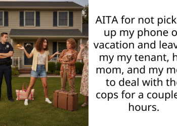 Mom Gets Mad At Kid For Choosing To Continue Vacation Instead Of Saving Her And Her Friend From Cops