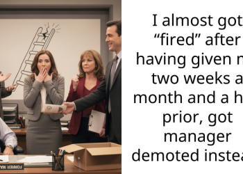Newly Hired Manager Gets Demoted After “Firing” An Employee Who Earlier Quit Her Job