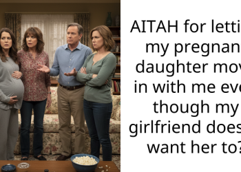 Father Chooses To Support Pregnant Daughter Despite Girlfriend’s Objections