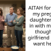 Father Chooses To Support Pregnant Daughter Despite Girlfriend’s Objections