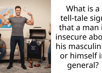 35 Men Were Asked What They Think Is An Obvious Sign That A Man Is Insecure Of Himself And The Answers Will Enlighten You