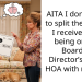 Man Doesn’t Want To Split The $400 Rebate From HOA With Wife Because He Is Doing All The Work, Chaos Ensues