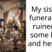 Karen Ruins A Funeral By Showing Up With Three Kids And Talking Loudly On The Phone In Front Of Everyone
