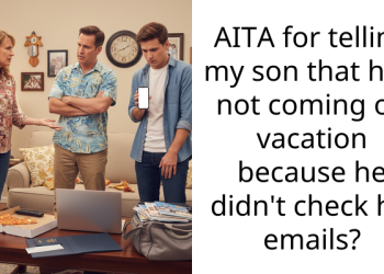 Father Denies Son Vacation Spot Over Missed Email, Sparks Generational Communication Clash