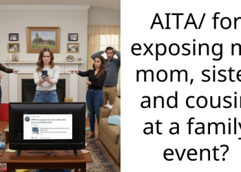 Young Woman Exposes Her Mom, Sister, and Cousin at a Family Event as Her Way of Getting Revenge for Stealing Her Savings