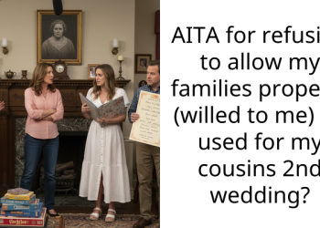 Redditor Inherits Grandpa’s Farm But Also His Misogynistic Views – Tells Cousin She Can’t Hold Her Second Wedding At The Property