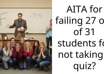 Teacher Faces Backlash After Failing 27 Out Of 31 Of Her Students For Not Taking An Online Quiz