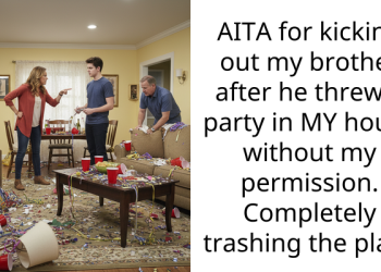 Man Finds Out His Brother Threw A Party Against His Wishes And He Made A Furious Decision