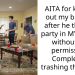 Man Finds Out His Brother Threw A Party Against His Wishes And He Made A Furious Decision