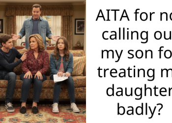 Redditor And Ex-Husband Favored Their Son Over Their Daughter Which Forced Her To Defend Herself Against Their Bad Behavior