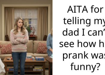 Teen Refuses To Laugh After Dad “Pranks” His Vegan Wife By Giving Her Real Milk