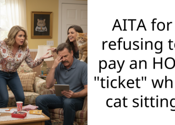 Redditor Gets Fined By HOA For Parking In The Driveway While Checking Up On Friend’s Cat, Now Friend Wants Redditor To Pay